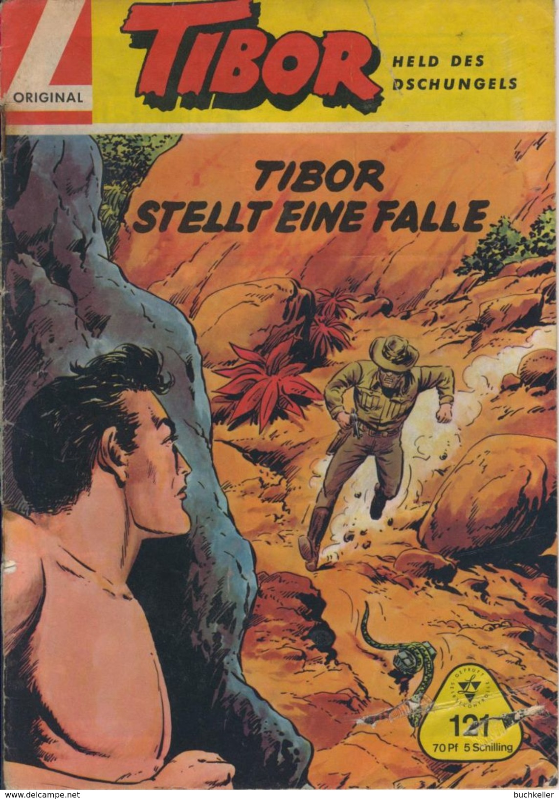 Tibor Nr. 121: Tibor Stellt Eine Falle - Großband - Walter Lehning Verlag - Comicheft - Andere & Zonder Classificatie