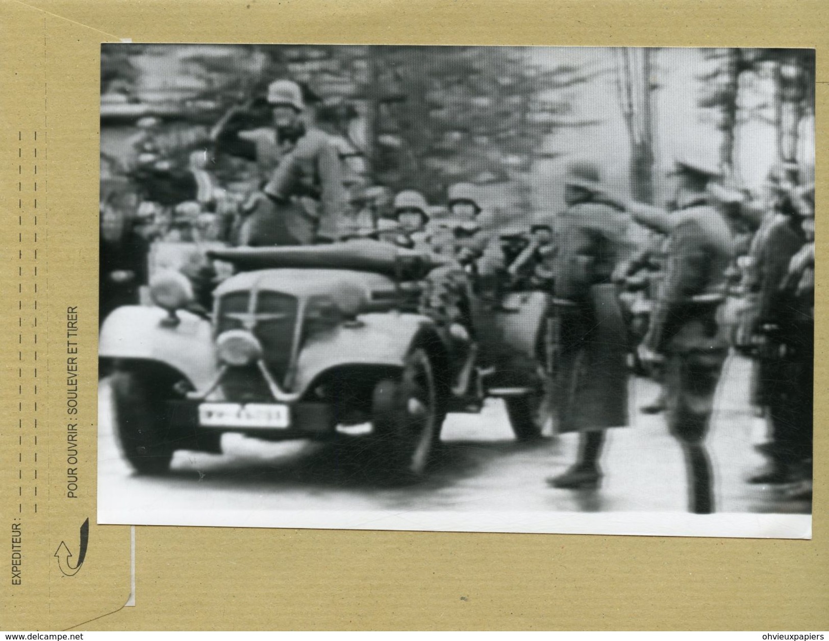 Guerre 39/45 - Le Troisiéme Reich , L'entrée Des Troupes Allemandes En Pologne - Guerra, Militares