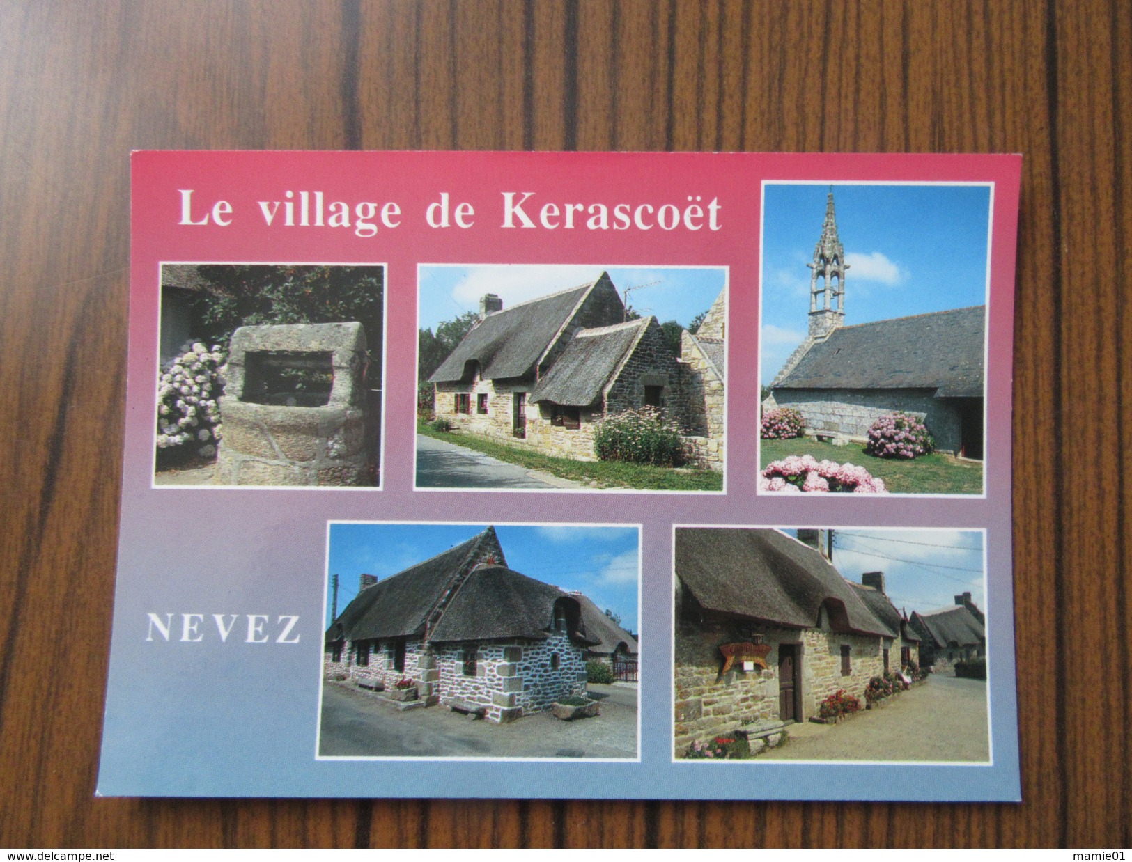 Nevez ( Finistère ) Le Village De Kerascoët Et Ses Admirables Chaumières Restaurées   Chapelle De Tremorvezen - Névez
