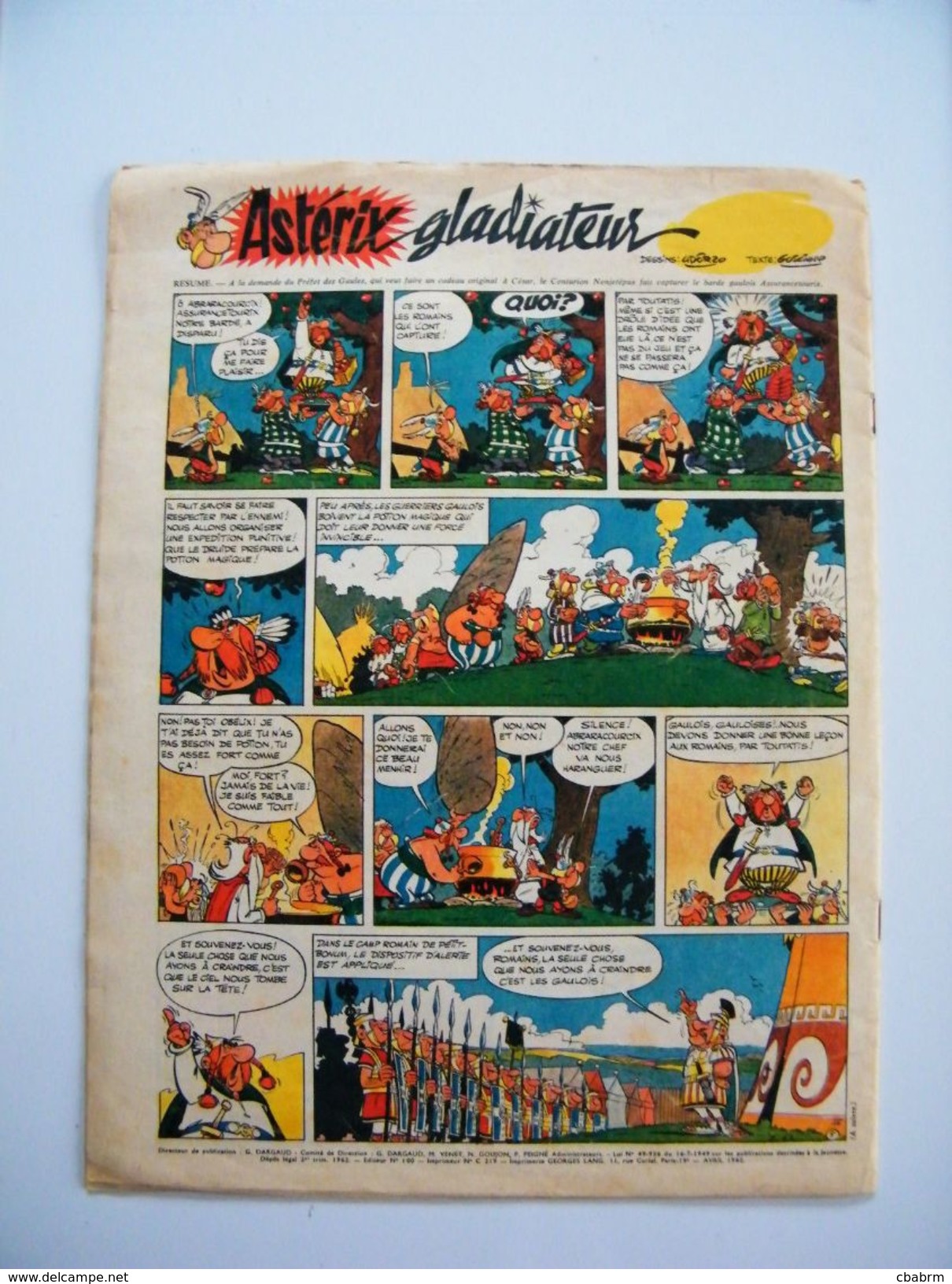 PILOTE 129 De AVRIL 1962 JOHNNY HALLYDAY ALFRED ROQUES ASTERIX UDERZO GOSCINNY - Cinéma/Télévision