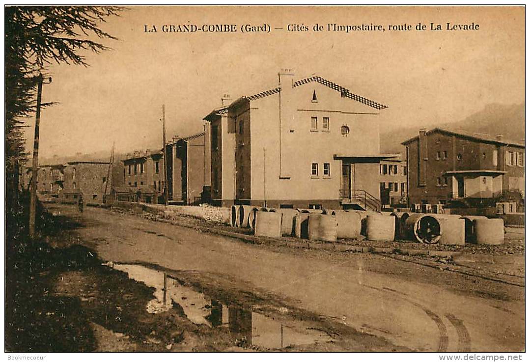 30   LA GRAND COMBE  CITES DE L'IMPOSTAIRE ROUTE DE LA LEVADE - La Grand-Combe