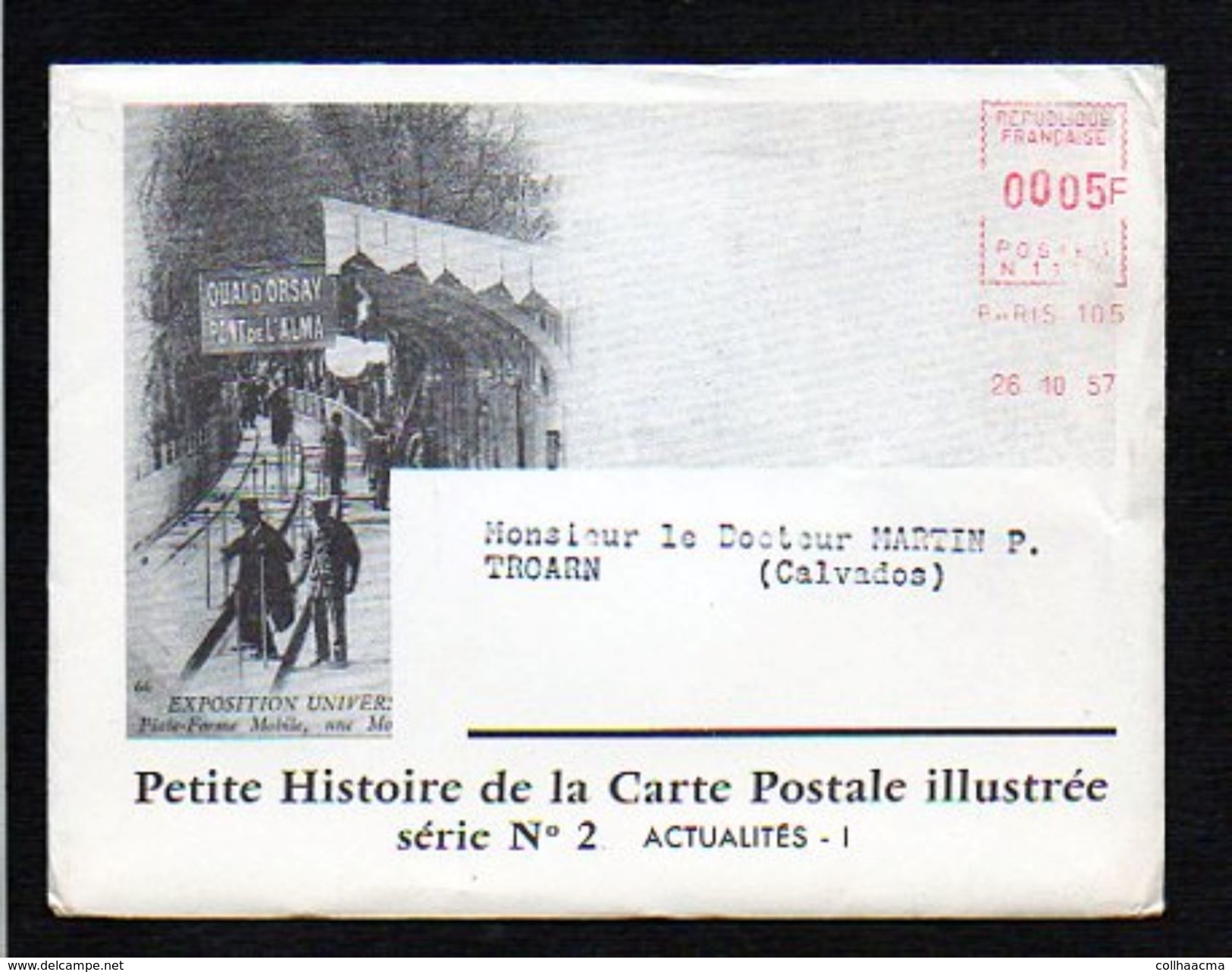 1957 Actualités N° 2 Histoire De La Carte Postale,EMA Env.illustrée + Dépliant,Télégraphe,Armistice,Inondations,etc . - Autres & Non Classés