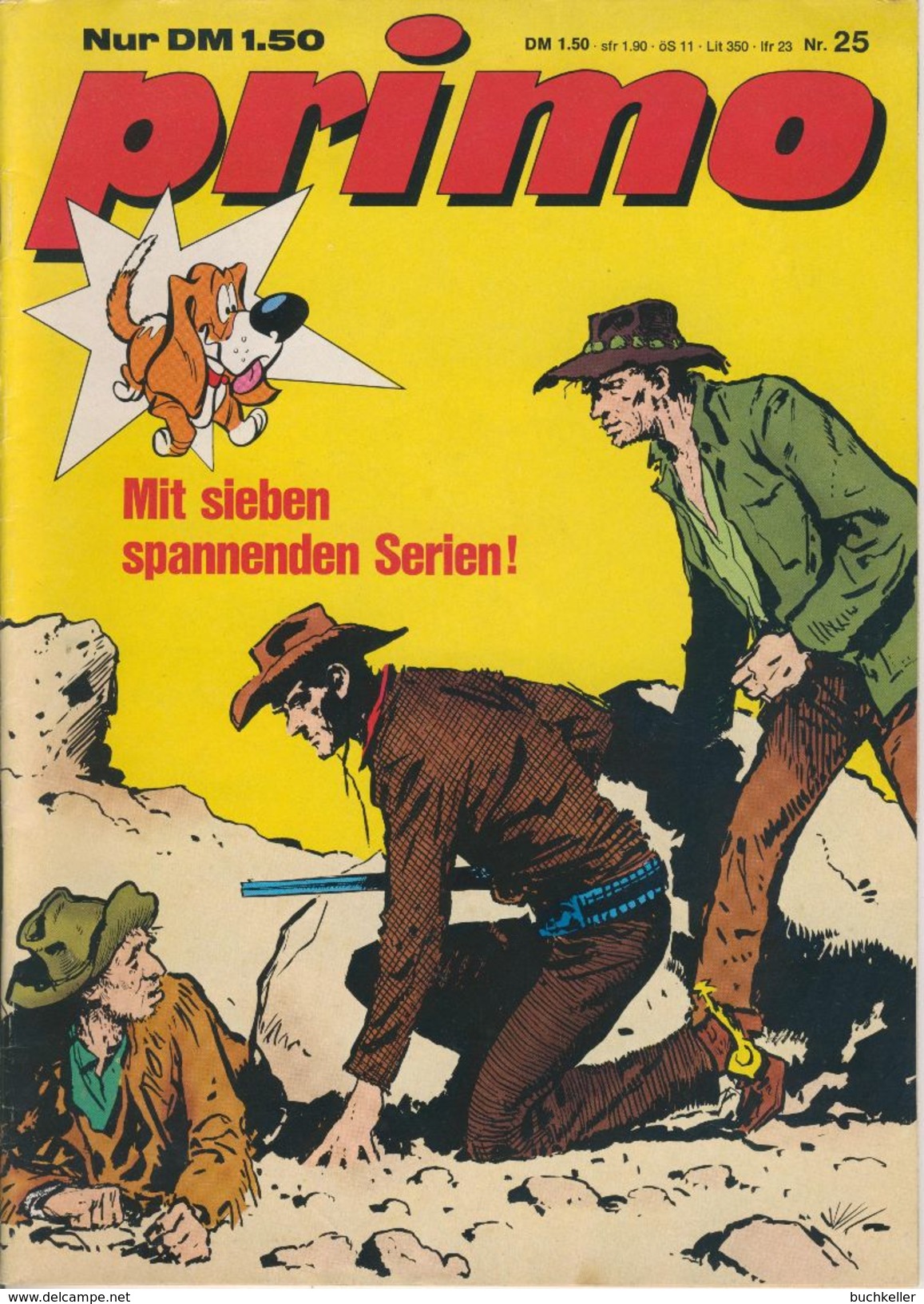 Primo Nr. 25/2. Jahrgang - Gevacur Verlag - Mit Prinz Eisenherz, Mischa Etc Comicheft - Other & Unclassified