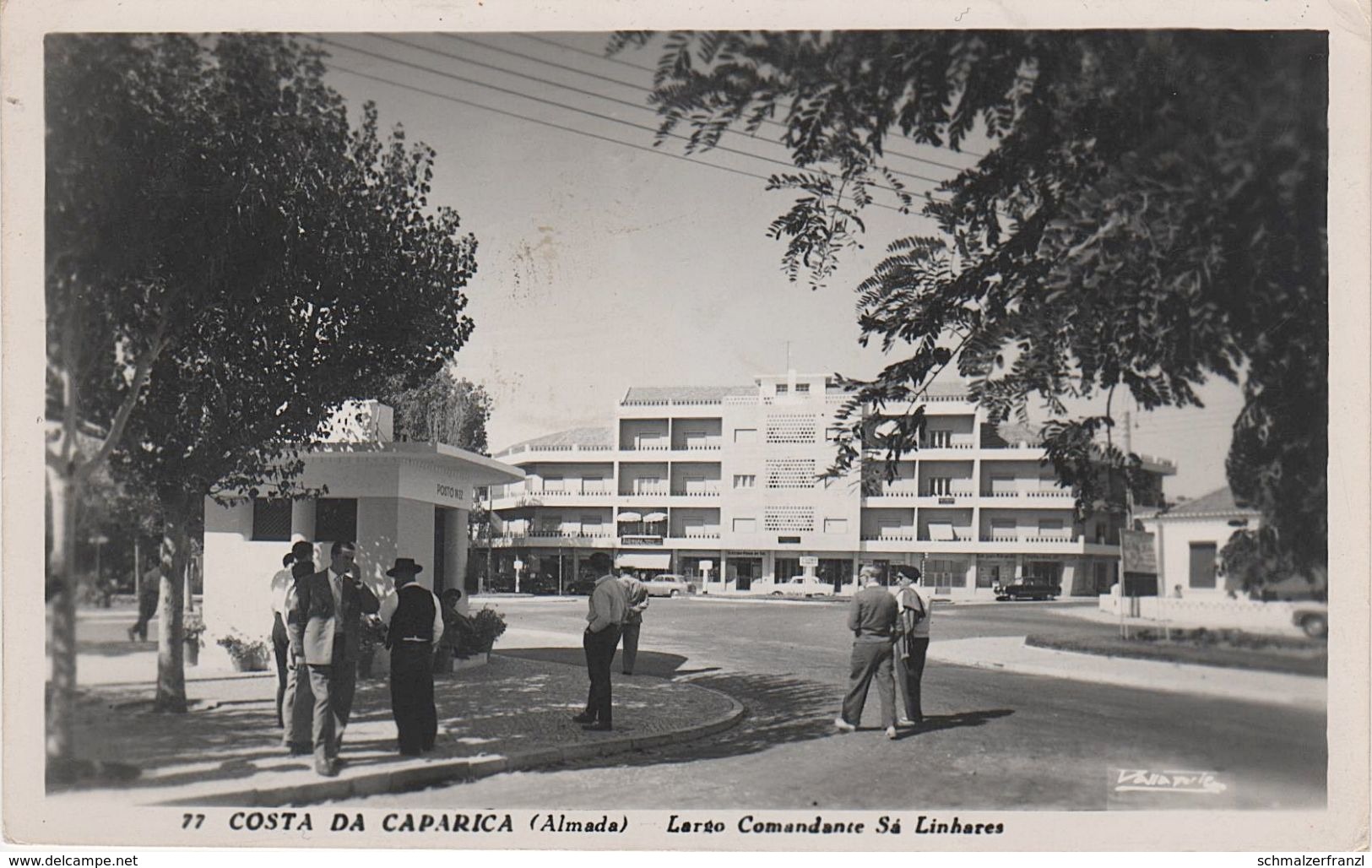 AK Costa Da Caparica Almada Largo Comandante Sa Linhares Portugal A Lissabon Trafaria Barreiro Setúbal Charneca Aroeira - Setúbal