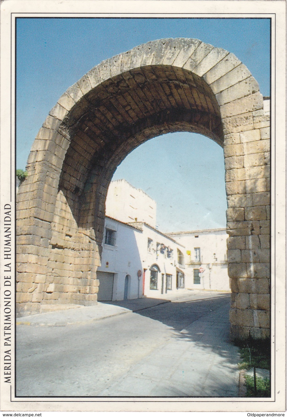 POSTCARD SPAIN  ESPAÑA - EXTREMADURA - MERIDA - ARCO DE TRAJANO - Mérida