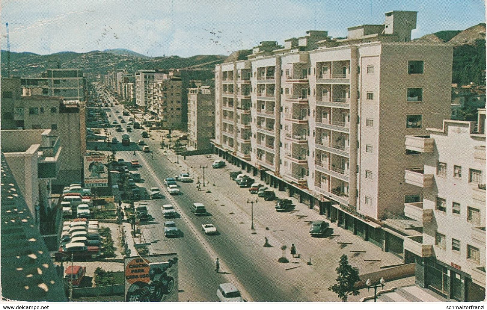 AK Venezuela Caracas Aspecto De La Avenida Victoria Alle 1957 Hotel Calle Via America Del Sur Südamerika  Amérique Sud - Venezuela