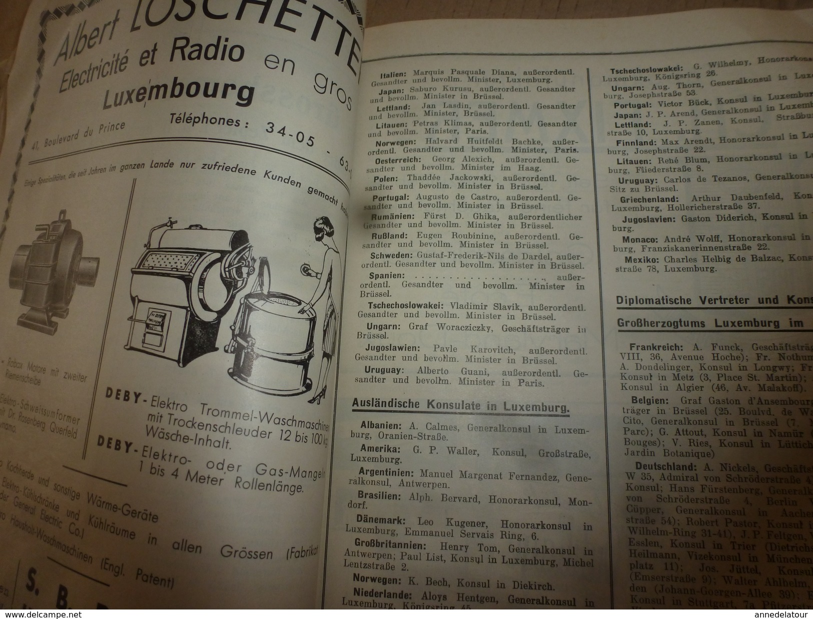 1937  MARIEN KALENDER ----> Luxemburg ; Ulflingen; Lebensweisheiten;Das Sühnekreuz;Humoristisches;etc