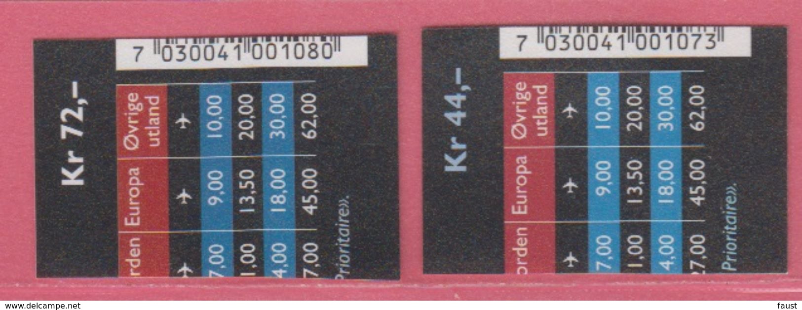 2002 ** (sans Charn., MNH, Postfrish)  Yv  1375/6	Mi  1432/3	NHK  1467/8 - Neufs