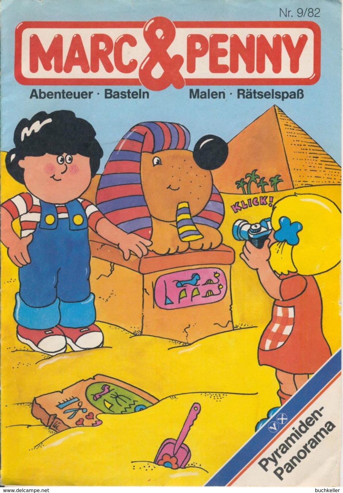 Marc&Penny Nr. 9/1982: Der Fluch Der Mumie - Comic-Magazin Der Volksbank - Comicheft - Other & Unclassified