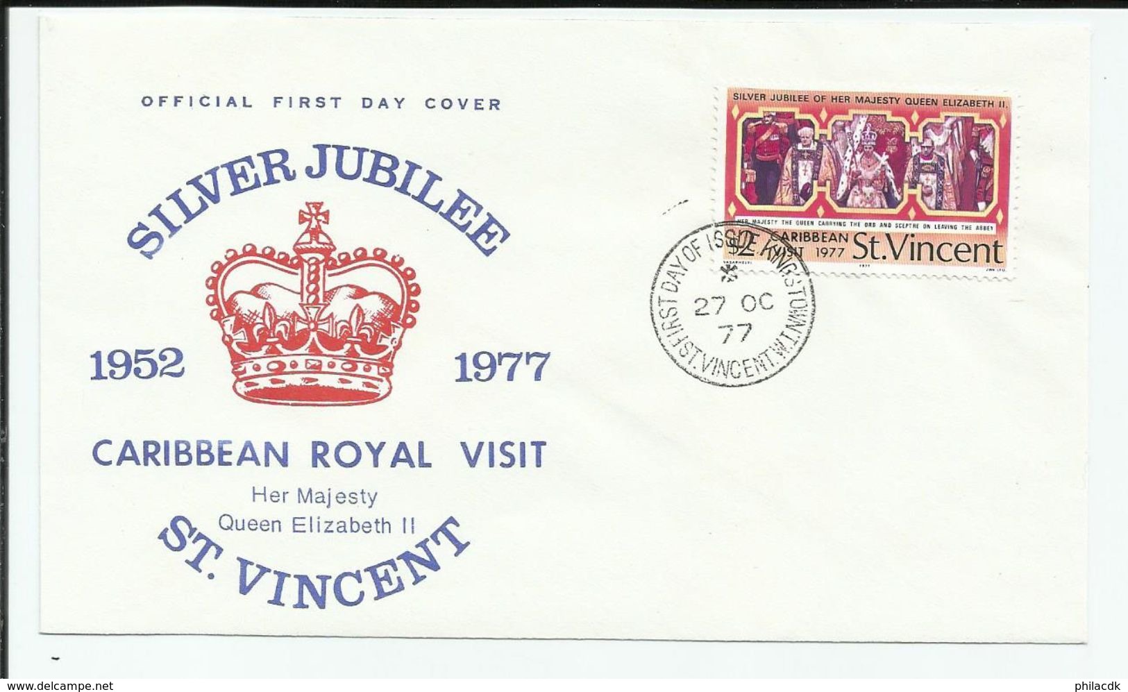 ROYAL WEDDING/SILVER JUBILEE/QUEEN ELISABETH 2 - LOT DE 50 FDC DIFFERENTS PAYS POUR ETUDE - 100 SCANNS RECTO VERSO