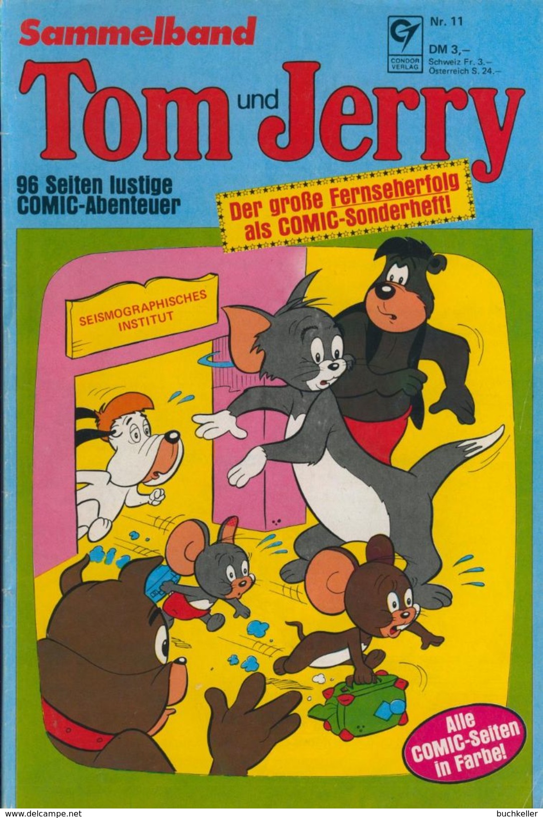 Tom Und Jerry Sammelband Nr. 11 - Enthält Nr. 42, 44, 48 - Condor Verlag - Comicheft - Altri & Non Classificati