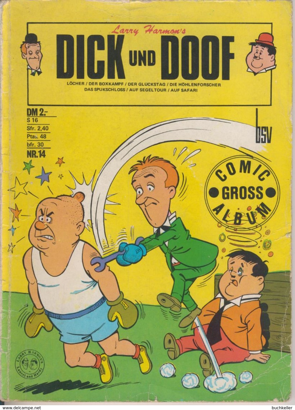 Dick Und Doof Comic Gross Album Nr. 14 Bildschriftenverlag BSV - Autres & Non Classés