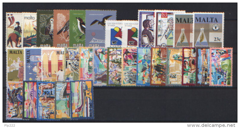 Malta 1981 Annata Completa / Complete Year Set **/MNH VF - Malta