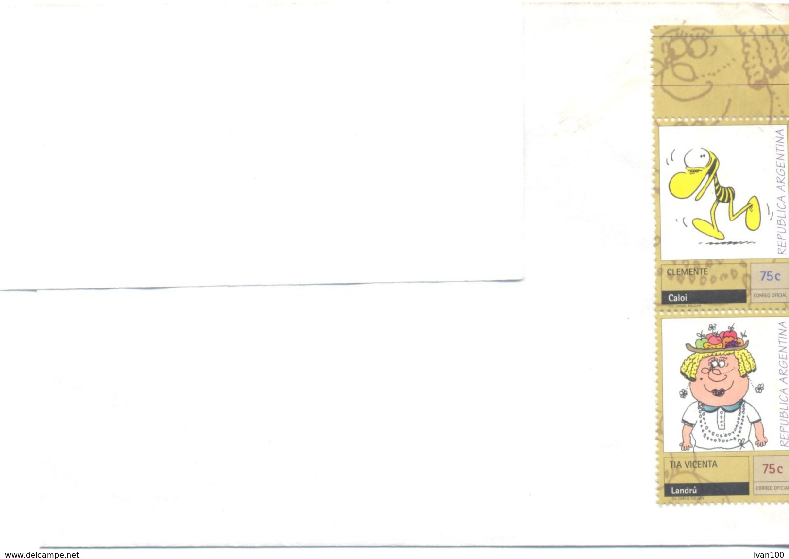 1999. Argentina, The Letter Sent  Air-mail Post To Moldova - Covers & Documents