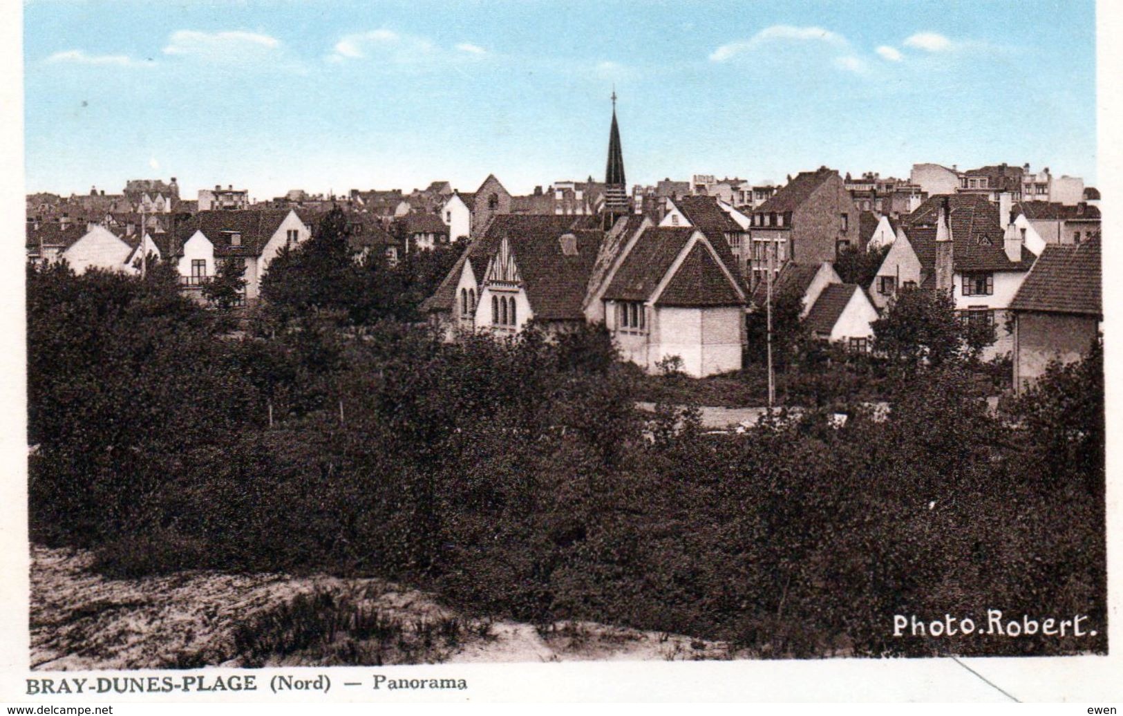 Bray-Dunes-Plage. Panorama. - Bray-Dunes