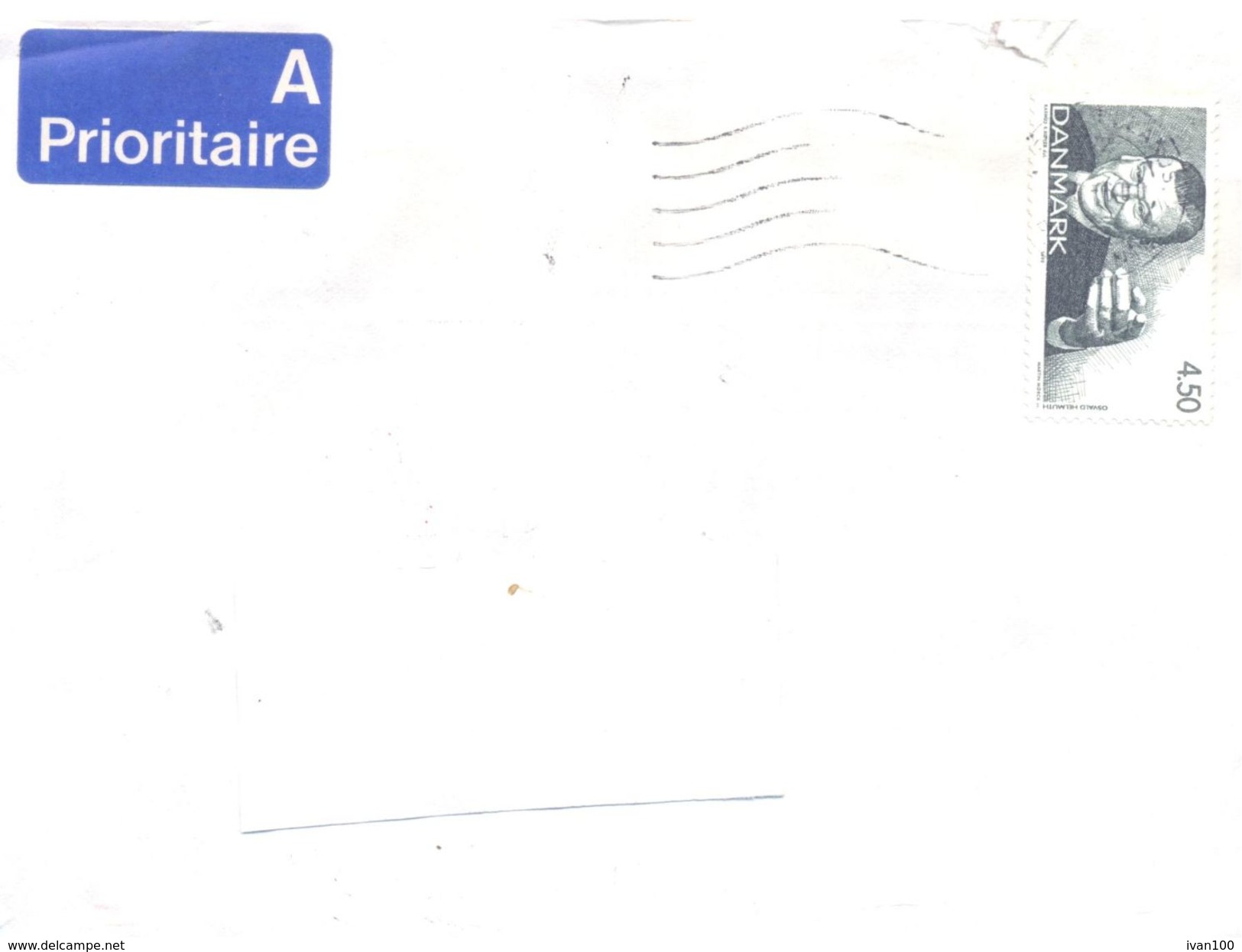 2000. Denmark,  The Letter Sent By  Air-mail Post To Moldova - Brieven En Documenten