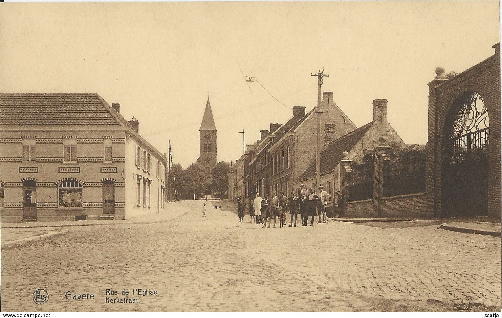 Gavere    Rue De L'Eglise. - Gavere