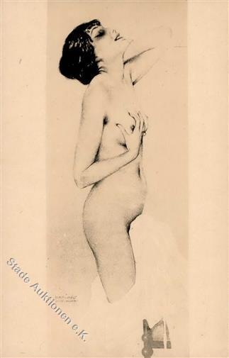 Kirchner, R. Erotik Künstlerkarte I-II Erotisme - Kirchner, Raphael