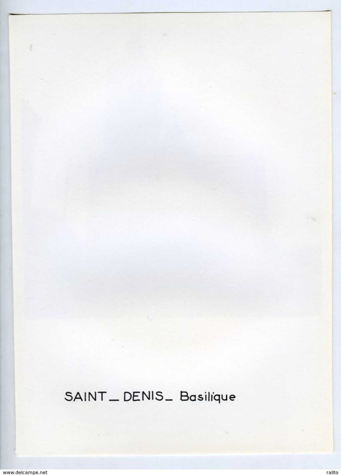 SAINT-DENIS La Basilique Vers 1960 SEINE-SAINT-DENIS 93 GRANDE PHOTO - Lieux