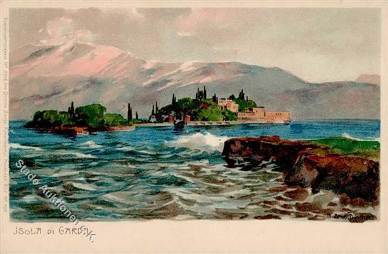 Diemer, Z. Isola Di Garda Lithographie I-II - Zonder Classificatie