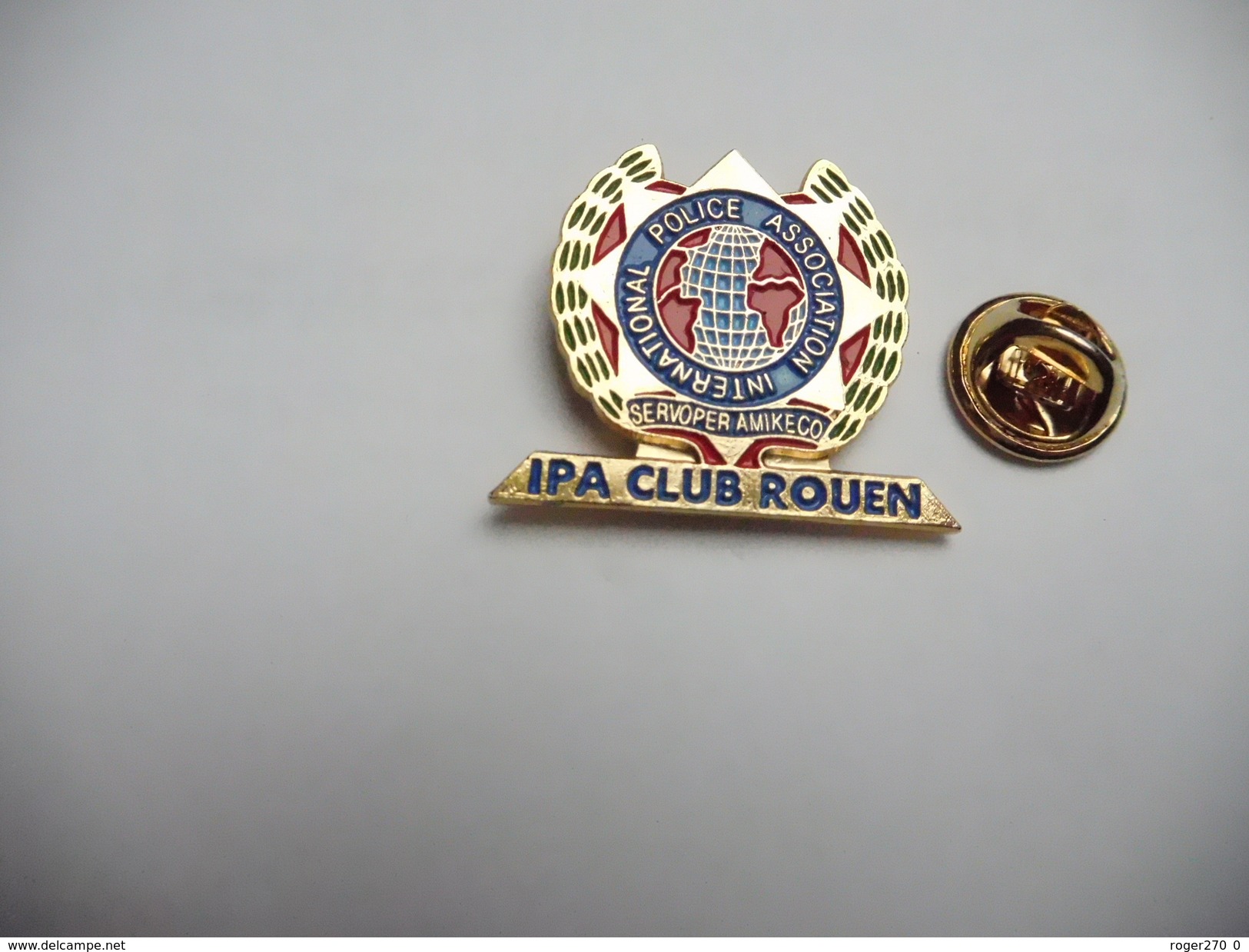 Beau Pin's , Police , IPA Club Rouen , Intervention Police Association - Politie