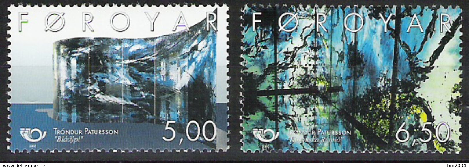 2002 Färöer    Mi. 421-2**MNH  NORDEN Kunst Des 20. Jahrhunderts - Idées Européennes