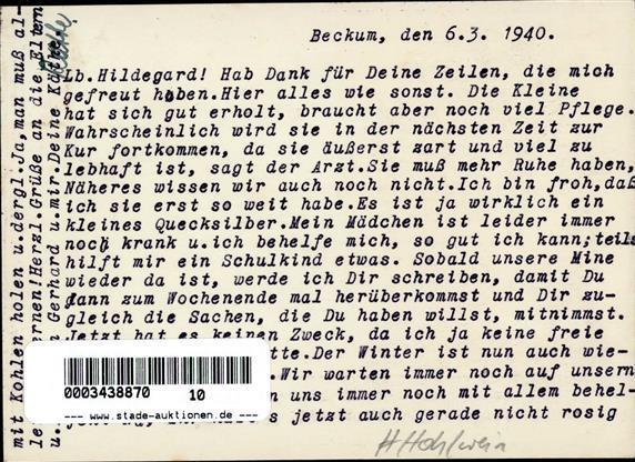 Hohlwein, L. Die Krankenkasse Ist Volksschutz Künstlerkarte I-II - Hohlwein, Ludwig