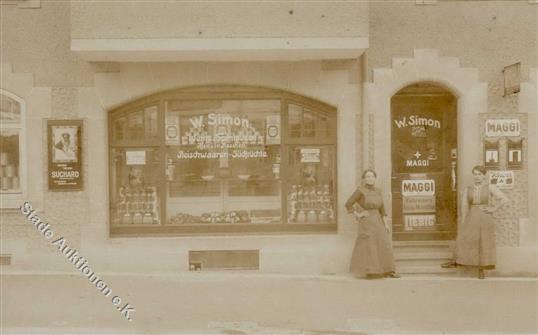 Emailleschild Liebig Suchard Maggi Foto AK I-II - Zonder Classificatie