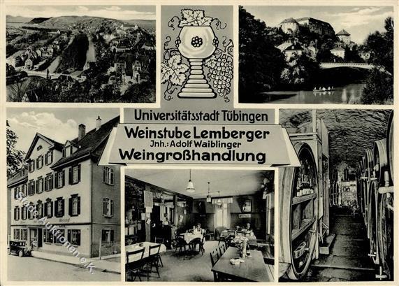 Wein Tübingen (7400) Weingroßhandlung Weinstube Lemberger I-II Vigne - Esposizioni