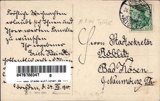 Zwerg Sign. Morgan, F. Townsend TSN-Verlag 1061 Künstlerkarte 1910 I-II (fleckig) Lutin - Vertellingen, Fabels & Legenden