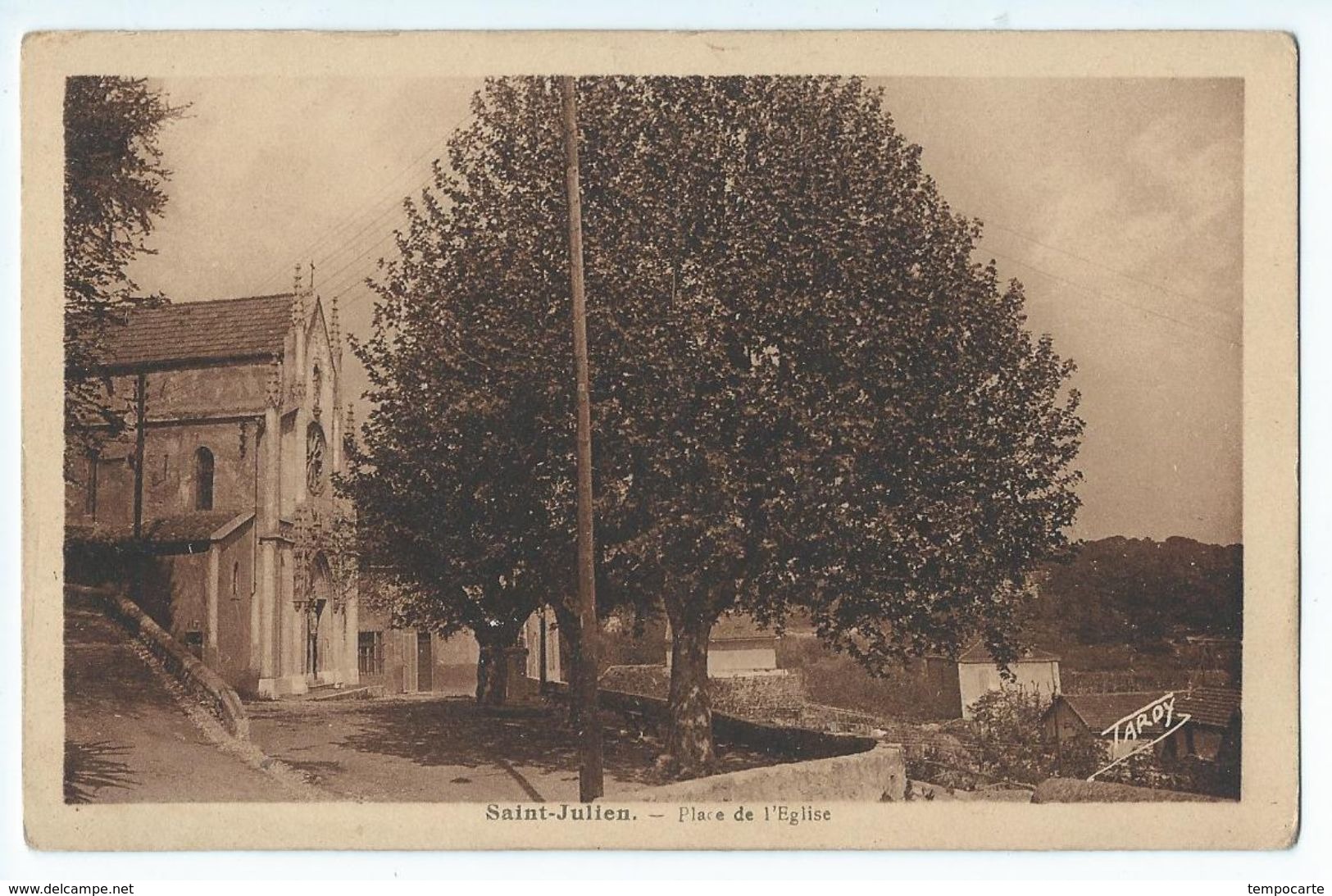 Marseille - Saint-Julien - Place De L'Eglise - Saint Barnabé, Saint Julien, Montolivet