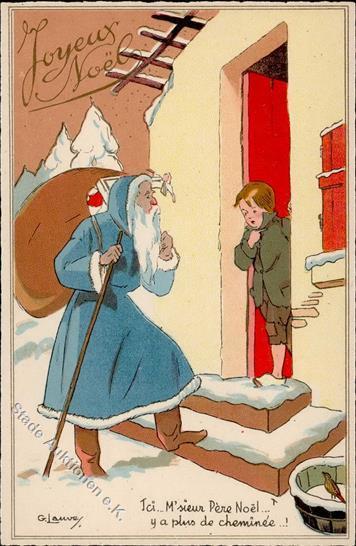 Weihnachtsmann Kind  I- Pere Noel - Kerstman