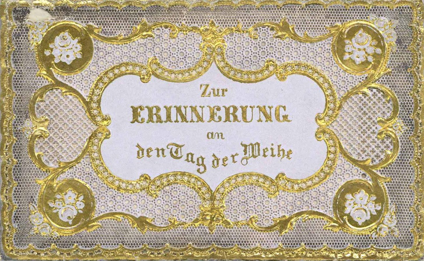 Taufbrief Mit Inhalt Circa 1869 I- - Geboorte