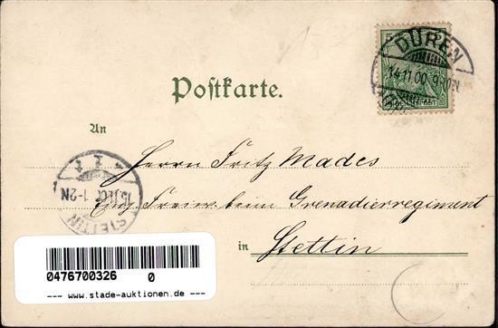 Katze Personifiziert TSN-Verlag 636 Künstlerkarte 1900 I-II (fleckig) Chat - Katten