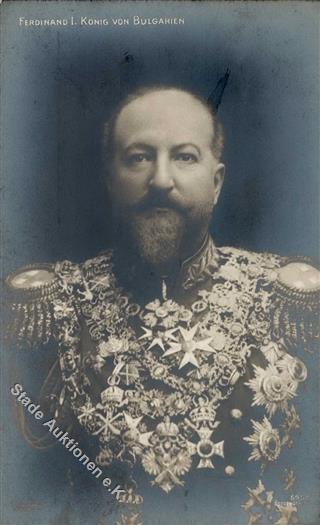 Adel Bulgarien König Ferdinand I  Foto AK I-II - Storia