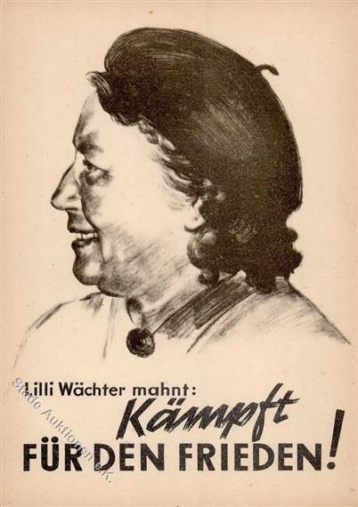 Politiker Lilli Wächter I-II - Geschiedenis