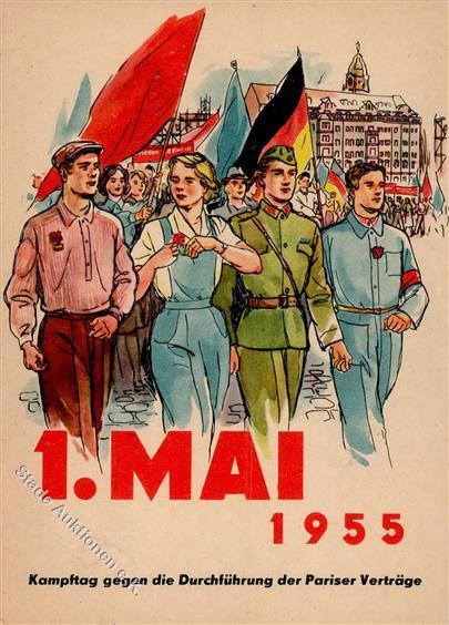 Arbeiterbewegung Kampftag Gegen Die Durchführung Der Pariser Verträge I-II - Uniformen