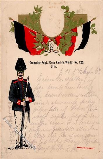 Regiment 123 ULM I-II - Regimenten