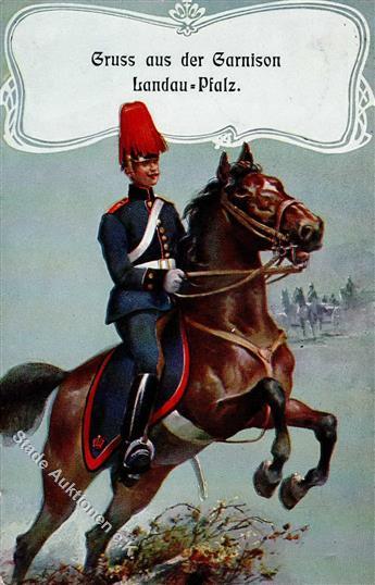 Regiment Garnision Landau Pfalz 1910 I-II - Reggimenti