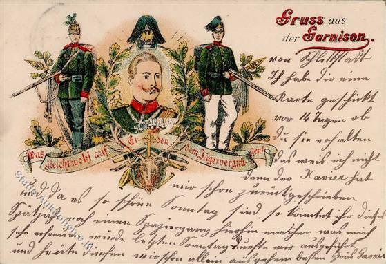 Regiment Jägerregiment Wilhelm II I-II - Reggimenti