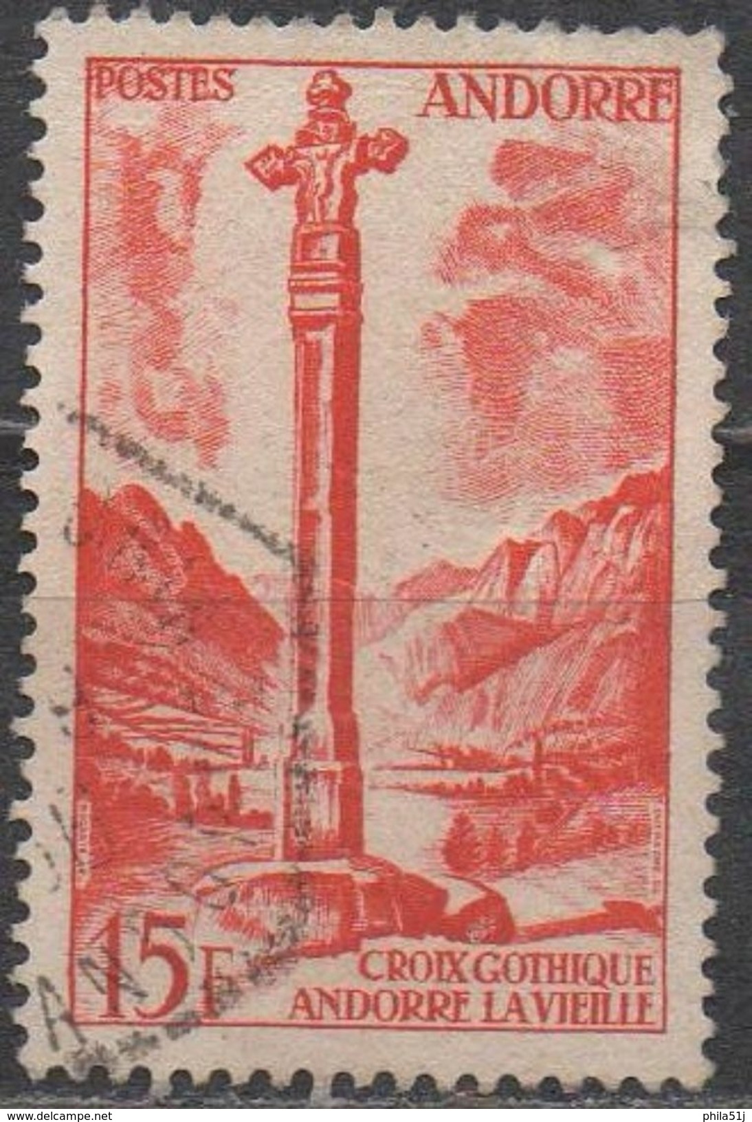 ANDORRE  FRANCAIS  N°146__OBL VOIR SCAN - Used Stamps