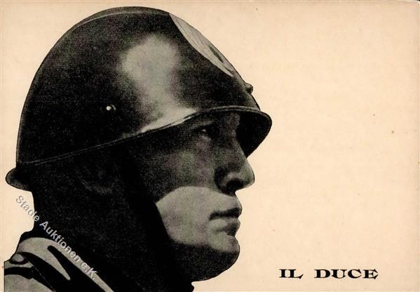 Mussolini Il Duce WK II I-II - Oorlog 1939-45