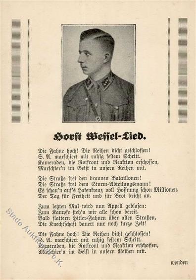HORST WESSEL LIED WK II - I - Guerra 1939-45