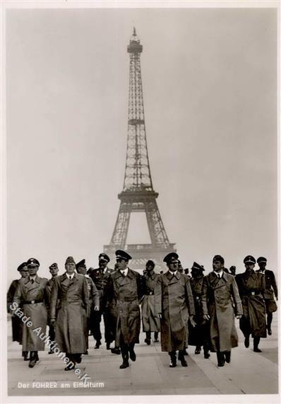 HITLER WK II - PH W 21 Der Führer Am Eiffelturm I - Oorlog 1939-45