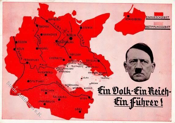 Hitler WK II Ein Volk Ein Reich Ein Führer I-II - Guerra 1939-45