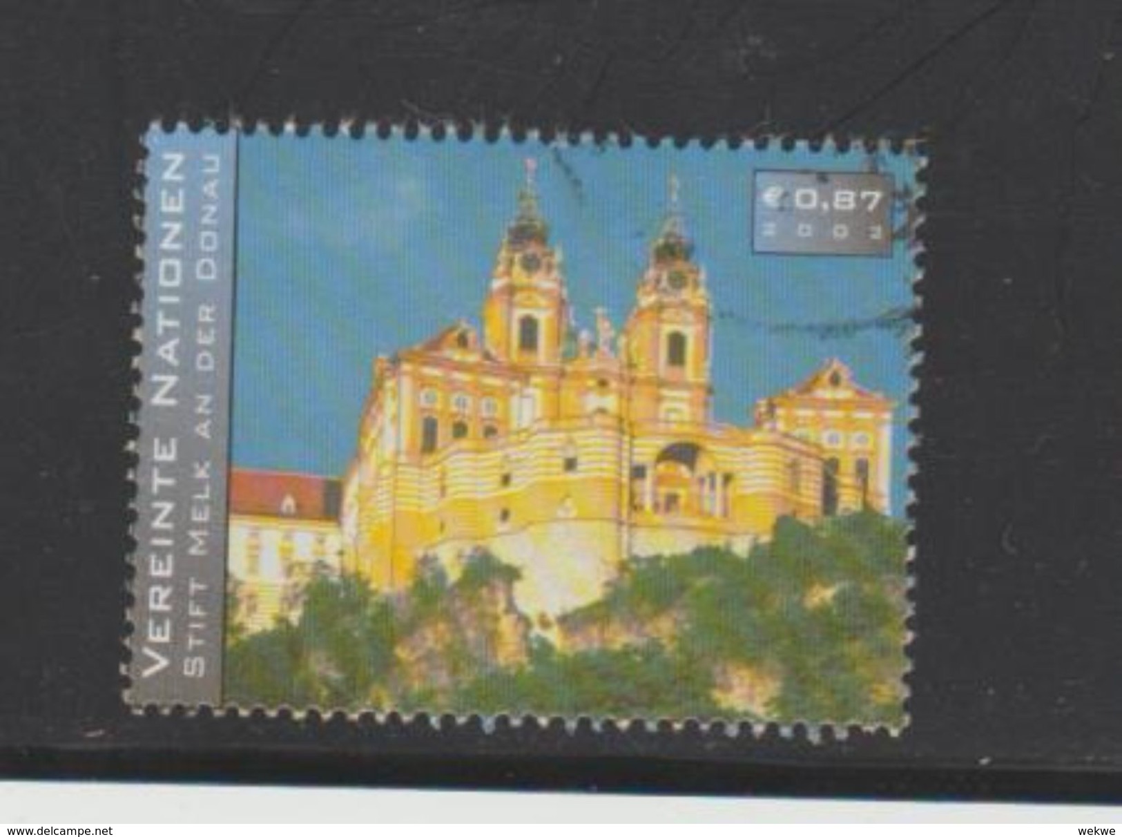 UNO Wien 2002, Stift Melk  O - Used Stamps