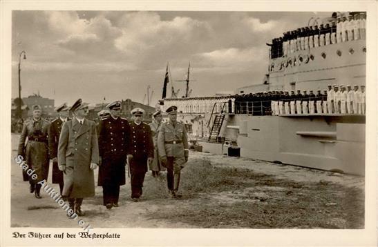 Hitler WK II Westerplatte PH R 64 Foto AK I-II - Oorlog 1939-45