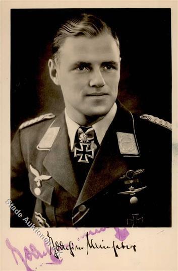 Ritterkreuzträger WK II Müncheberg, Joachim Oberleutnant PH R11 Foto AK I-II - Guerra 1939-45