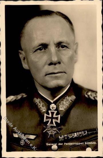 Ritterkreuzträger WK II Rommel General Der Panzertruppen PH 1520 Foto AK I-II - Guerra 1939-45