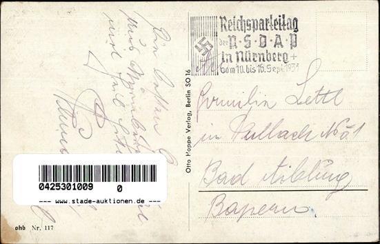 Reichsparteitag Nürnberg (8500) WK II 1935 I-II - Guerra 1939-45